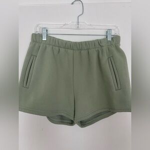 Sage Green Women's Athletic Shorts